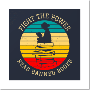 Fight the Power Read Banned Books Posters and Art